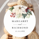 Search for white poinsettia stickers Rustic