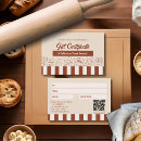 Search for bakery business gift certificates Promotional
