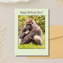 Search for gorilla birthday cards Zoo