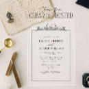 Search for black border invitations Traditional