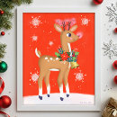 Search for rudolph the red nosed reindeer posters Cute