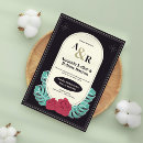 Search for banana leaf wedding invitations Botanical