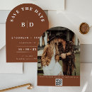 Search for terracotta save the dates Modern