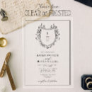 Search for classic monogram wedding invitations Modern