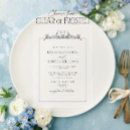 Search for navy blue border invitations Classic