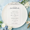 Search for navy blue border invitations Classic