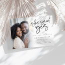 Search for we said yes invitations Minimalist