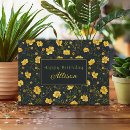Search for yellow pattern cards Watercolor
