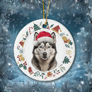 Search for husky christmas tree decorations Animal