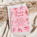 Search for funky birthday invitations Hand drawn