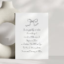 Search for ribbons wedding invitations Black and white