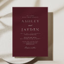 Search for merlot wedding invitations Simple