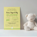 Search for yellow christening invitations Boy