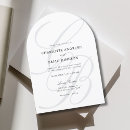 Search for script font wedding invitations Grey