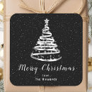 Search for silver ribbon stickers Merry christmas