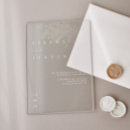 Search for transparent wedding invitations Acrylic
