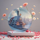 Search for christmas train plates Retro
