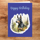 Search for doberman birthday cards Animal