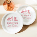 Search for bachelorette plates Bridesmaid
