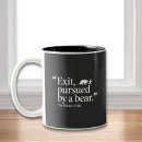Search for funny bear mugs Black and white
