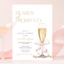 Search for brunch shower Pearls and prosecco