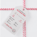 Search for north pole gift tags Santas workshop