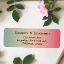 Search for pastel yellow return address labels Simple