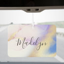 Search for purple car air fresheners Watercolor