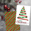 Search for ribbon christmas cards Stripes