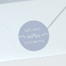 Search for blue mini invitations Blue and white