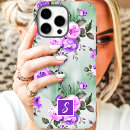 Search for purple floral iphone cases Watercolor