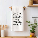 Search for grandma tea towels Granny