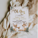 Search for winter wonderland baby shower invitations Gold