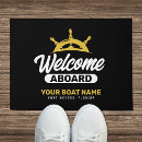 Search for black and gold doormats Nautical