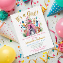 Search for tribal baby girl shower invitations Its a girl