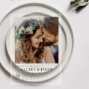 Search for black acrylic invitations Simple