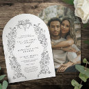 Search for fleur de lis wedding invitations White