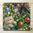 Search for christmas kittens puzzles Cat