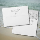 Search for tropical wedding envelopes Return address
