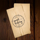 Search for bakery business stamps Handmade