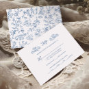 Search for victorian rsvp cards Dusty blue