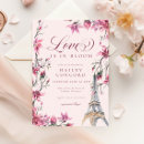 Search for paris invitations Pink