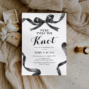 Search for tying the knot engagement party invitations Watercolor
