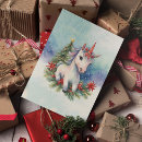 Search for unicorn christmas cards Magical