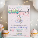 Search for girls day invitations Unicorn
