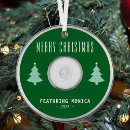 Search for musical christmas tree decorations Green
