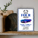 Search for sports car invitations Boy