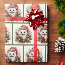 Search for hedgehog wrapping paper Winter