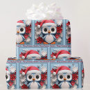 Search for christmas penguin wrapping paper Kids