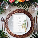 Search for palm tree menus Tropical